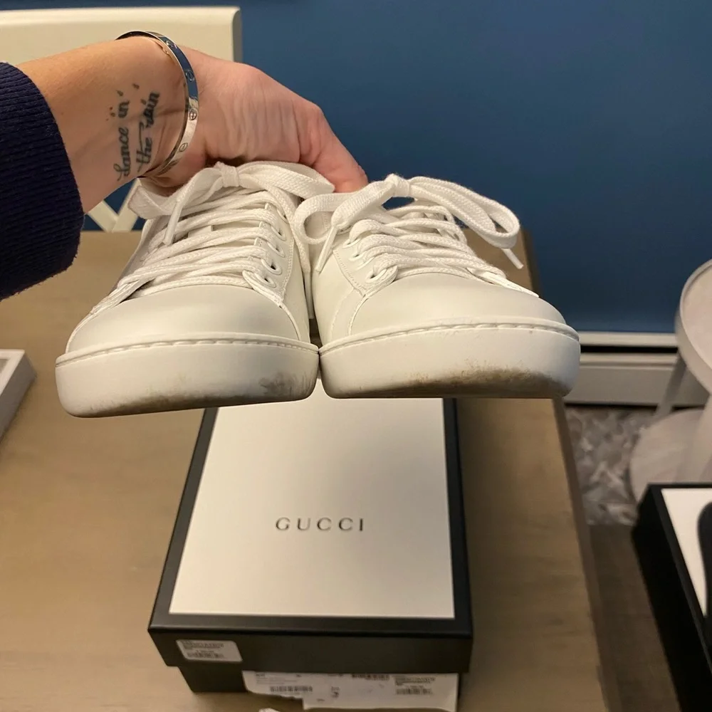 Gucci interlocking perforated GG sneakers - Picture 2 of 10